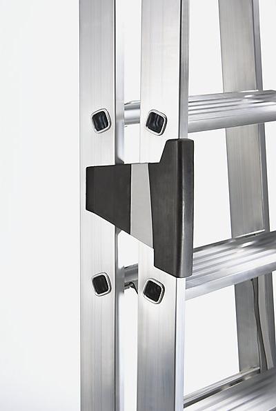 Immagine prodotto Munk Scaletta in alluminio con grande piattaforma (Scala a pioli, 100 cm)