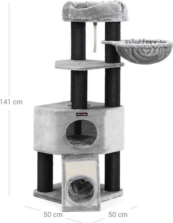 Produktbild Feandrea Milo (141 cm, Grau)