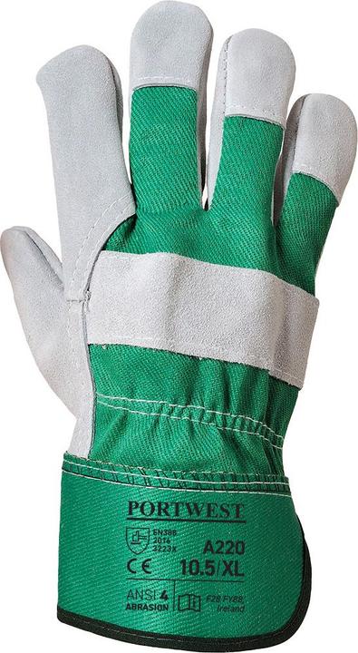 Produktbild Portwest RiggerHandschuhe A220 Premium Chrome Leder (3XL)