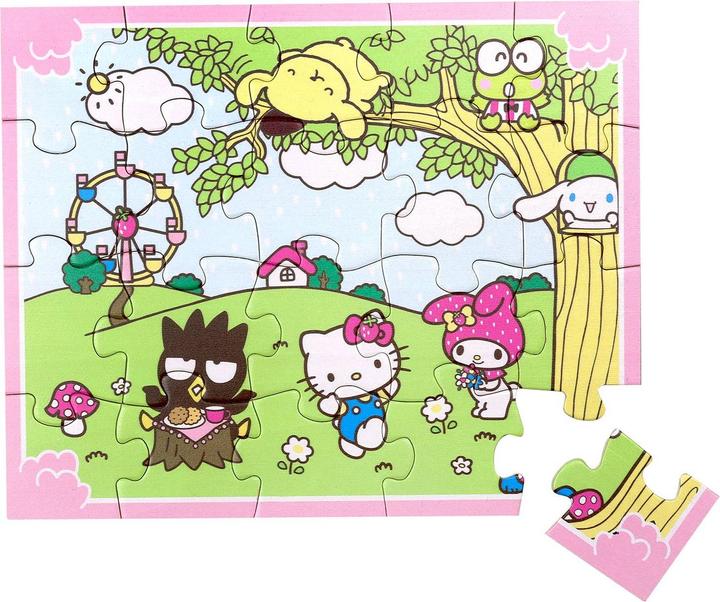 Actual product image Micki Hello Kitty wooden puzzle 20 pieces (Samsung Galaxy S8+)