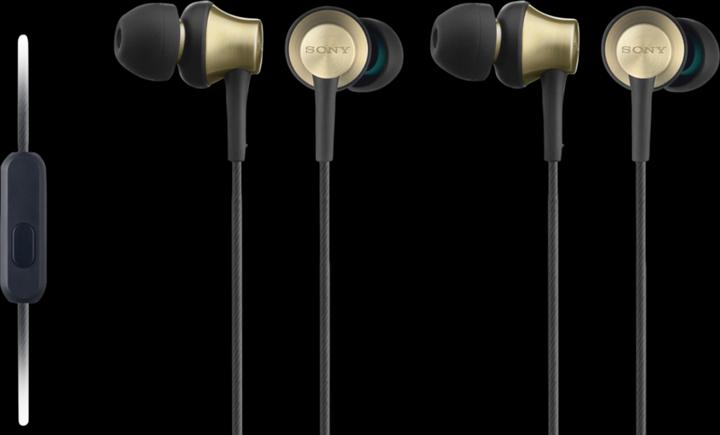 Actual product image Sony MDR-EX650AP Goud duo pack (Cable)