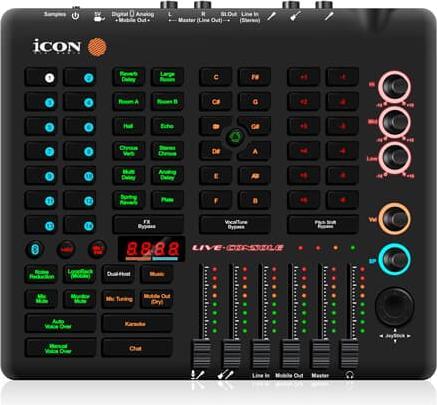 Actual product image Icon Live Console (NEW) Live Steaming Audio Processing (USB)