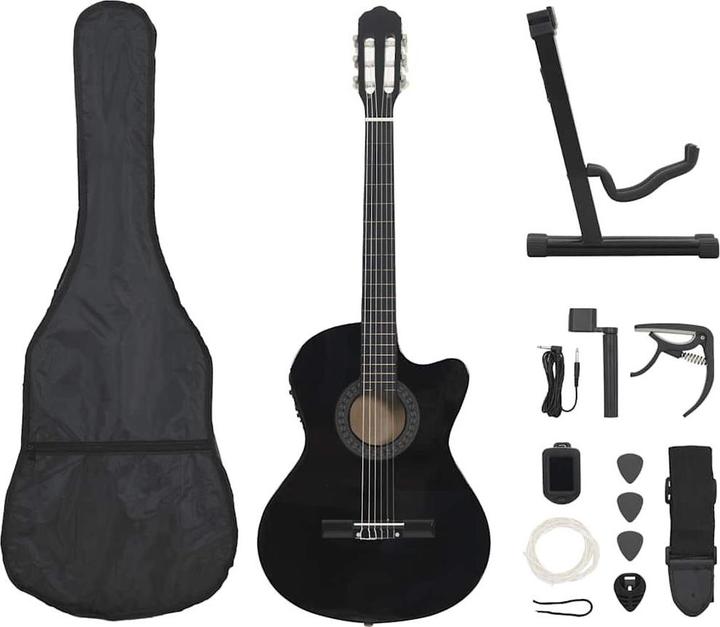 Actual product image VidaXL Noll (Western guitar, Duroplastic plastics, Lime wood)