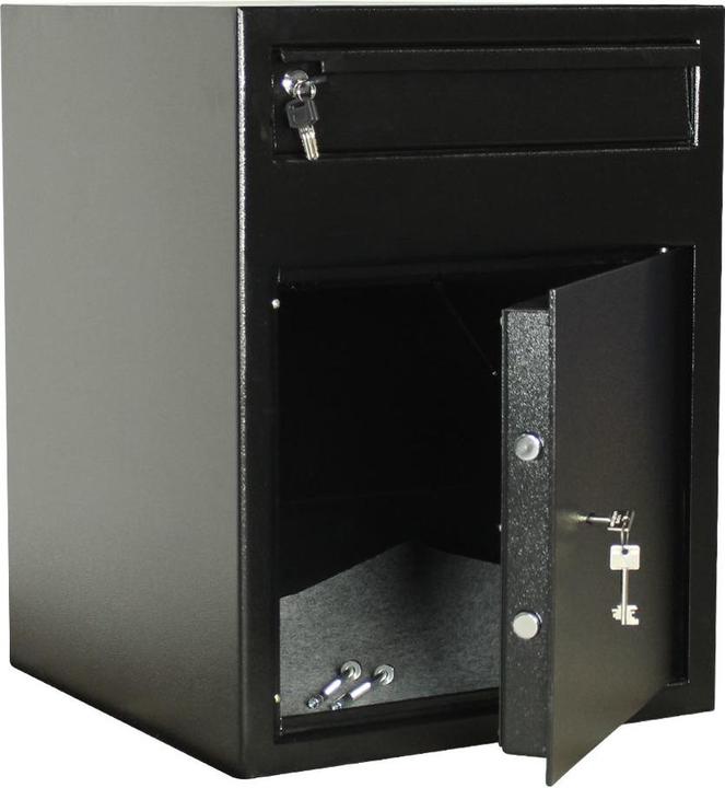 Produktbild Rottner Einwurftresor Cashmatic 2 Doppelbartschloss (70 l)