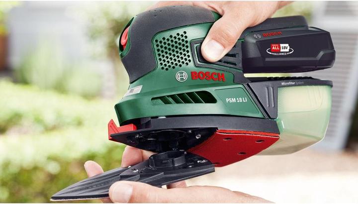 Productafbeelding Bosch Home & Garden PSM 18 LI / zonder batterij (Multischuurmachine)