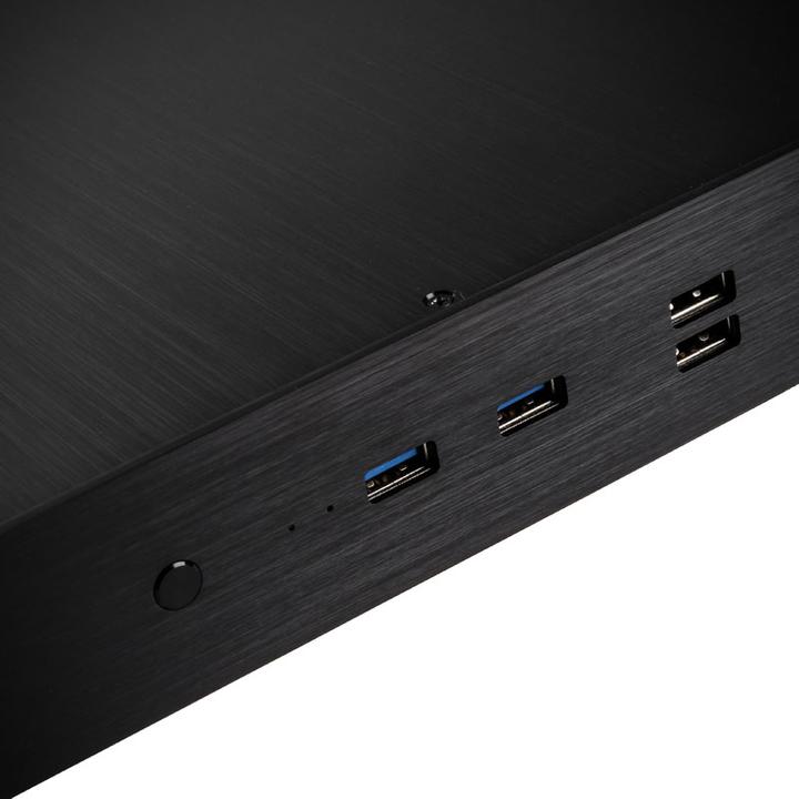 Actual product image Akasa Galileo TU3 Thin Mini-ITX 1U Case, OEM (Thin Mini ITX)