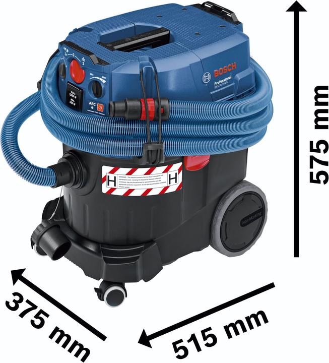 Actual product image Bosch Professional GAS 35 H AFC (Wet dry vacuum cleaner)