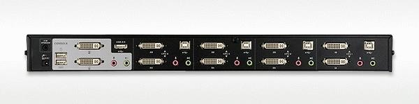 Image du produit Aten 4 ports USB DVI Dual-Link Dual Display/Audio