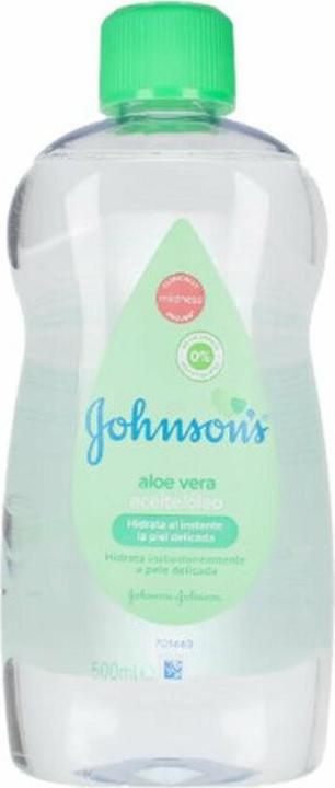Actual product image Johnson & Johnson Johnson's Aloe Vera Body Oil 500 ml