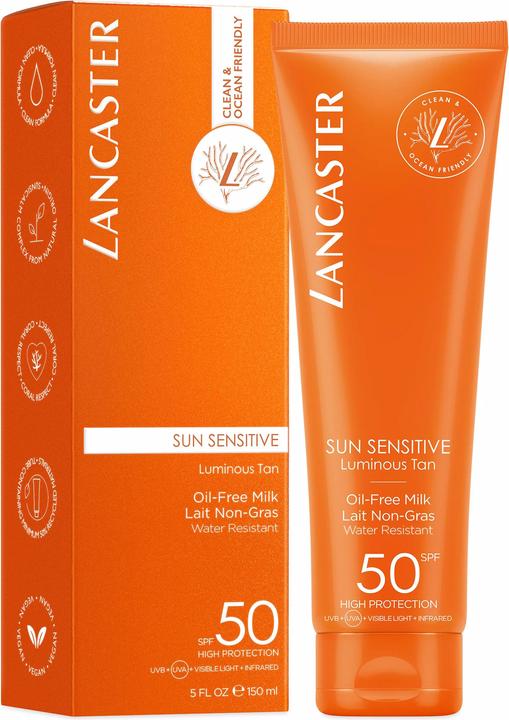 Produktbild Lancaster Sun Sensitive (Sonnenmilch, SPF 50, 150 ml, 192 g)