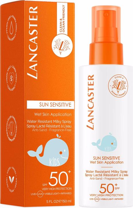 Actual product image Lancaster Clean Sun Sensitive (Sun spray, SPF 50+, 150 ml, 150 g)