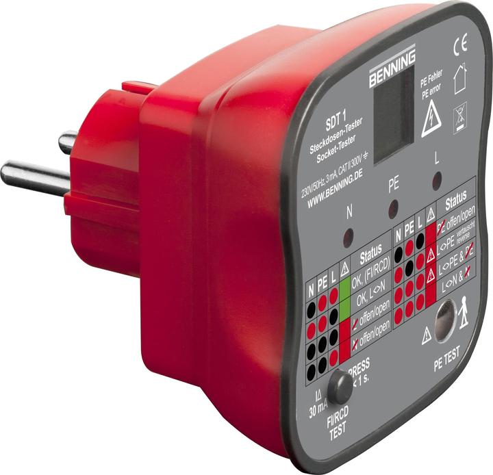 Image du produit Benning Testeur de prises (CAT III 300V)