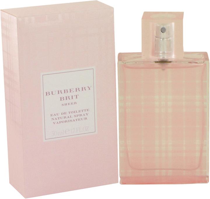 Actual product image Burberry Brit Sheer by Eau de Toilette Spray 50 ml (Eau de toilette, 50 ml)
