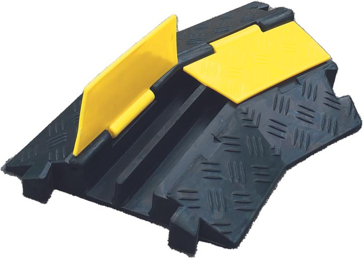 Immagine prodotto As - Schwabe Ponte per cavi a 2 canali con curva a 45° (Ponte cavo, 42 cm)