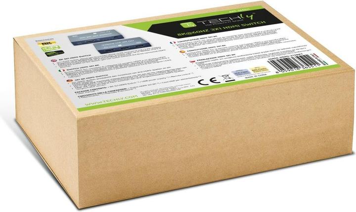 Produktbild Techly 3x1 HDMI 2.1 8K Switch