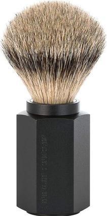 Immagine prodotto Mühle Pennello da barba HEXAGON con punta d'argento in grafite (Pennello da barba)