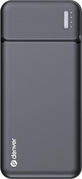 Actual product image Denver PQC-10007, 10000 mAh, Lithium Polymer (LiPo), 18 W, Grey (10000 mAh, 18 W, 37 Wh)
