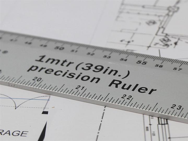 Produktbild Faithfull Aluminium Flachlineal (99.06 cm)