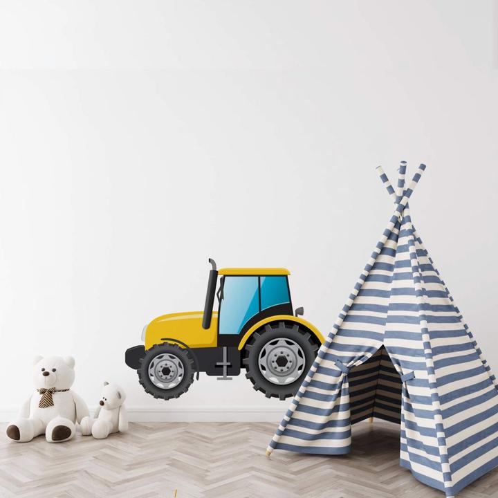 Actual product image Trenddeko Construction vehicle tractor (30 x 21 cm)