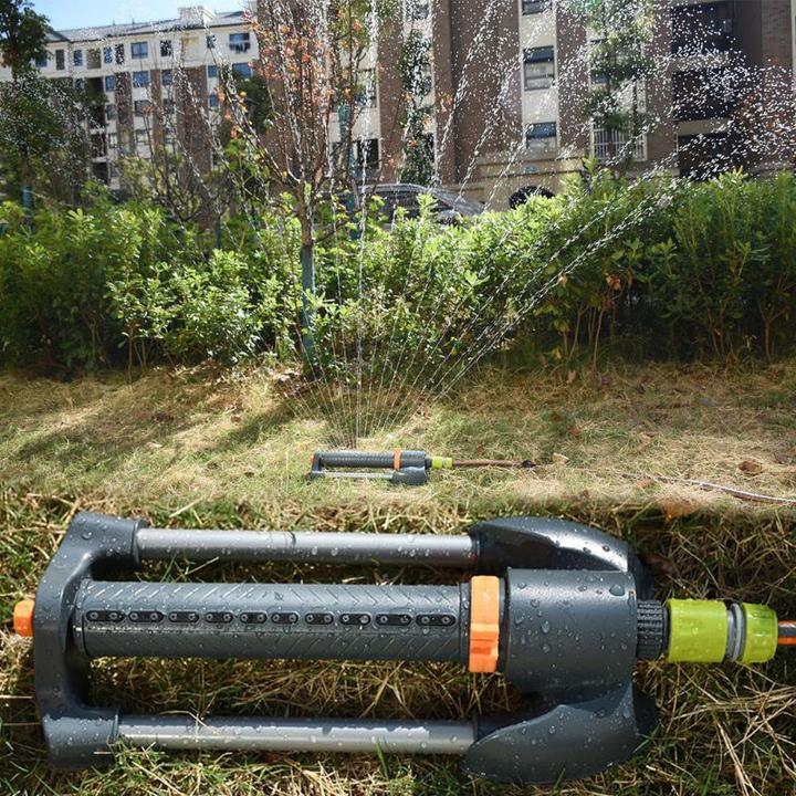 Produktbild Hermex Rasensprenger Gartensprinkler Beregnungsanlage Bewässerungssystem (Viereckregner)