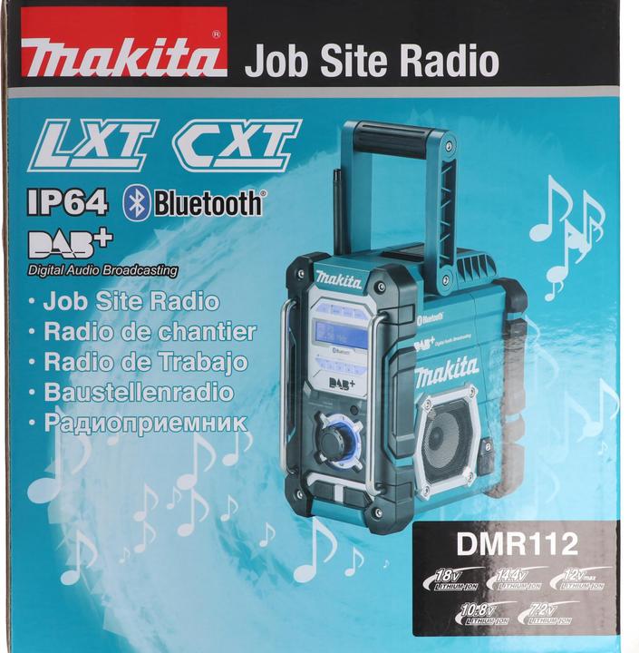 Produktbild Makita DMR 112 (UKW, DAB+, Bluetooth)