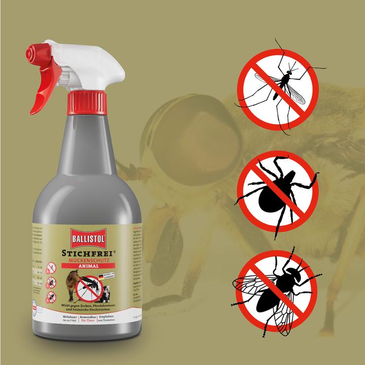 Produktbild Ballistol Stichfrei Animal, Pumpspray 100 ml (Katze, Hund, Pferd, 100 ml)