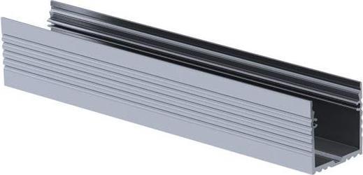 Actual product image LEDsON Powerline - Aluminium Profile For LED Strips - Width 35 mm - Anodised Aluminium - Silver - 2 m (200 cm)