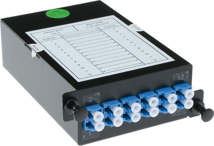Produktbild Fanout cassette 12 fibers MTP«-MPO Low Loss OS2