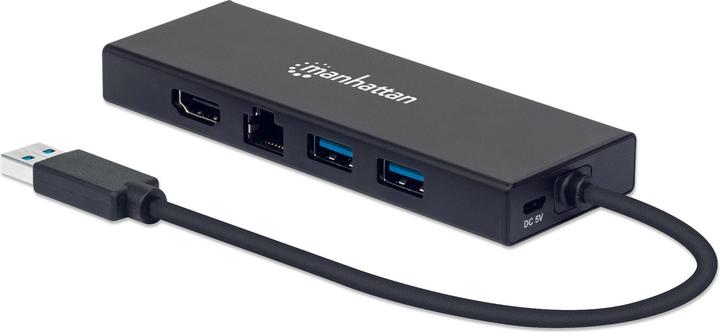 Actual product image Manhattan USB 3.0 auf VGA/HDMI (USB-A, 5 Ports)