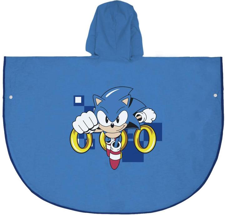 Actual product image Cerda Raincoat Poncho - Sonic (2400000732) (3, 4)