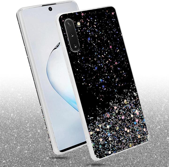 Produktbild Cadorabo TPU Cover funkelnder Glitter (Samsung Galaxy Note 10)