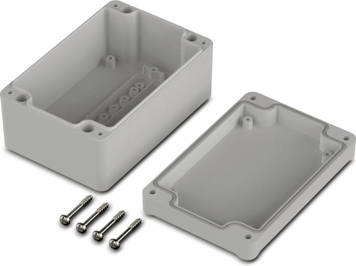 Produktbild Bopla Universalgehäuse, Euromas II, ABS, 120 x 80 x 57 mm, IP65, lichtgrau (Gehäuse)