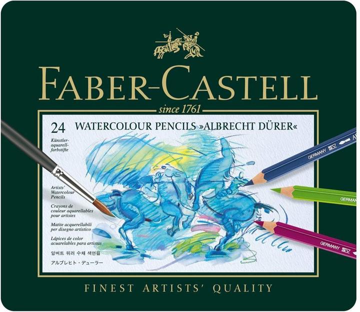Image du produit Faber-Castell Crayon d'aquarelle Albrecht Dürer (Multicolore, 24 x)