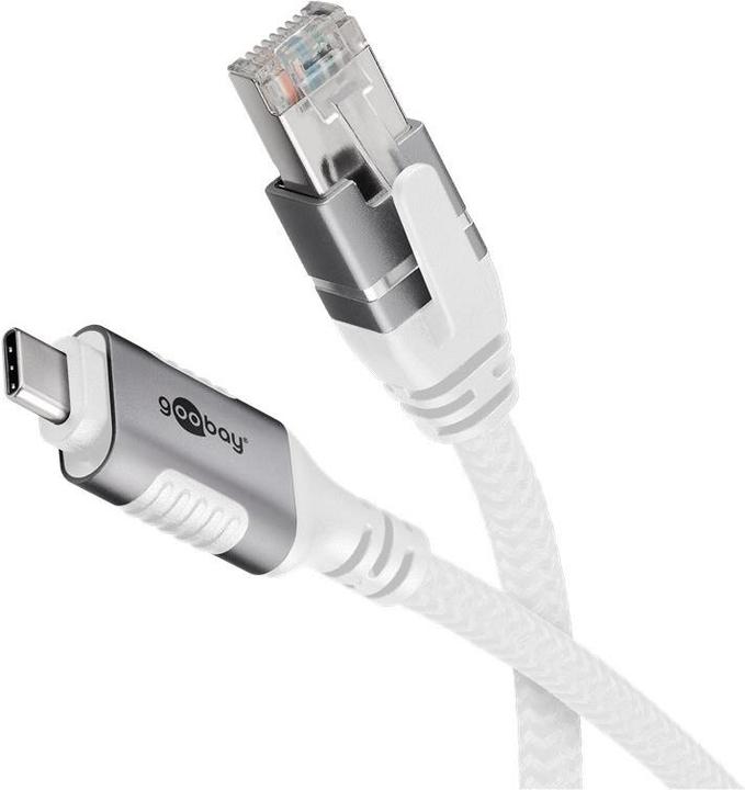 Immagine prodotto Goobay Cavo Ethernet da USB-C 3.1 a RJ45, 7,5 m (Ethernet, RJ45 (1x))