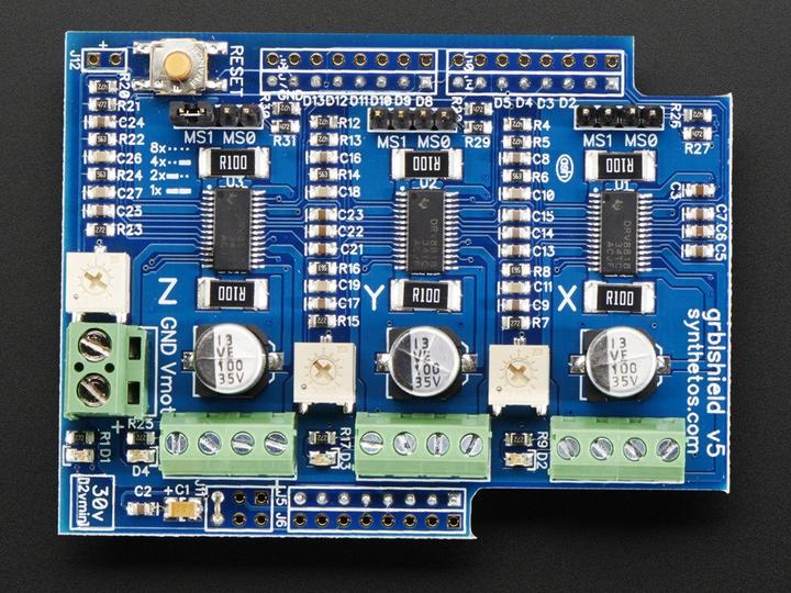 Actual product image Synthetos gShield (grblShield) V5 (Shield)