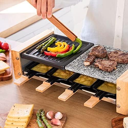 Actual product image Cecotec Raclette Cheese&Grill 8600 Wood Allstone