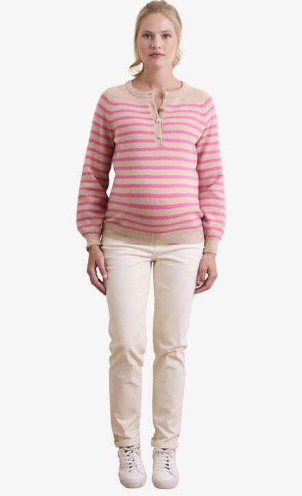 Image du produit Vertbaudet Pull pour grossesse et allaitement avec encolure Henley (W32/L34)