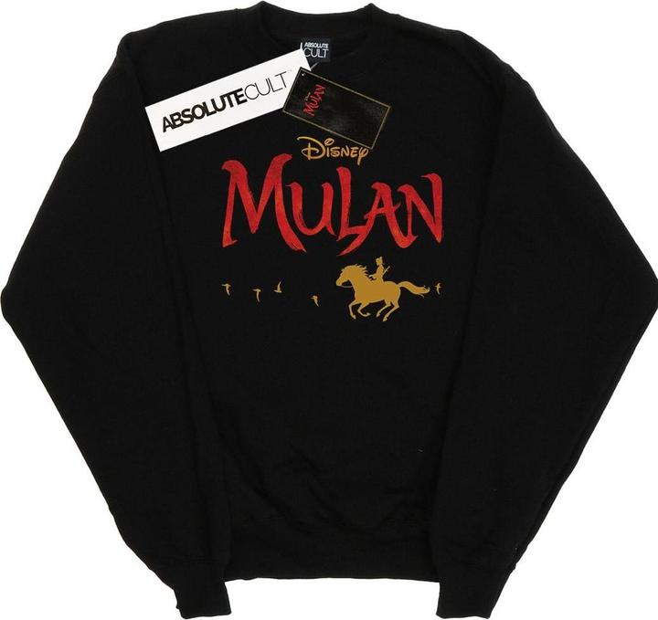 Actual product image Disney Mens Mulan Movie Logo Sweatshirt (XL)