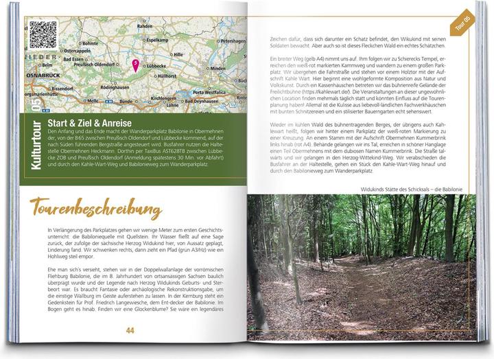 Image du produit Endlich Waldluft - Teutoburger Wald - Wiehen- & Eggegebirge (Allemand, Sylvia et Thilo Behla, 2023)