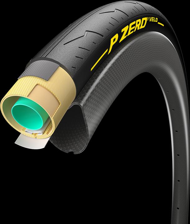 Produktbild Pirelli P Zero Velo 700x28C TUB Collé (28 x 1.10, 28-622)