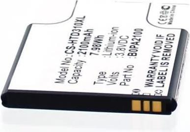 Actual product image AGI 22719 - Battery - HTC - HTC Desire 310 - Black - Lithium-Ion (Li-Ion) - 2100 mAh