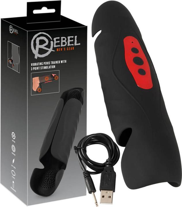 Actual product image Rebel Vibrating Penis Trainer