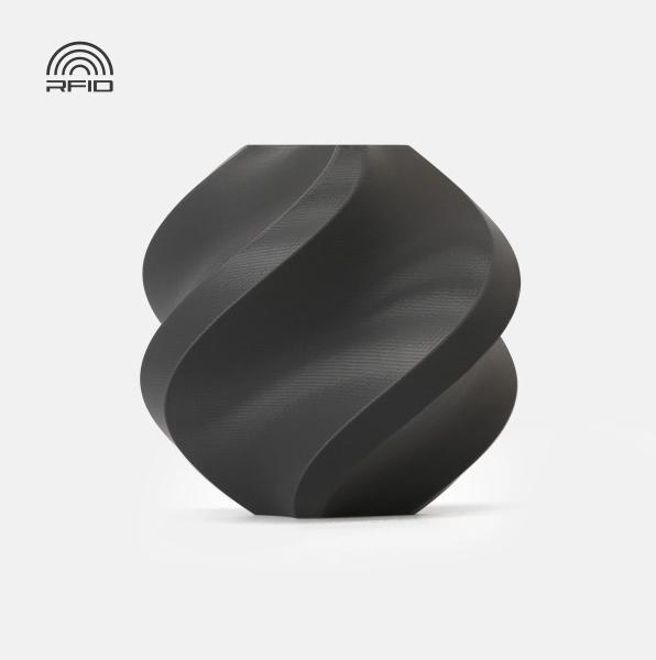 Image du produit Bambu Lab - PLA Basic Refill - Dark Gray - 1.75mm (PLA, 1.75 mm, Gris)