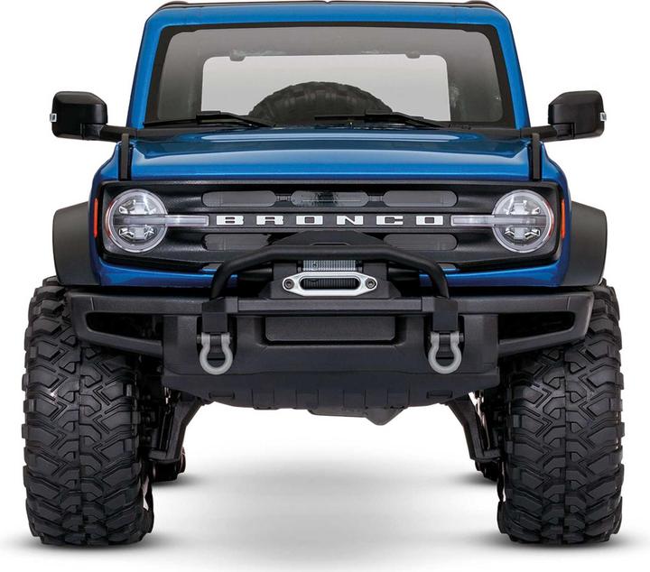 Actual product image Traxxas TRX-4 2021 Ford Bronco Electric Brushed Crawler 4WD 1:10 RTR blue (RTR Ready-to-Run)