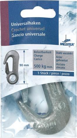 Produktbild Meister Abschlepphaken verzinkt (0.09 m)
