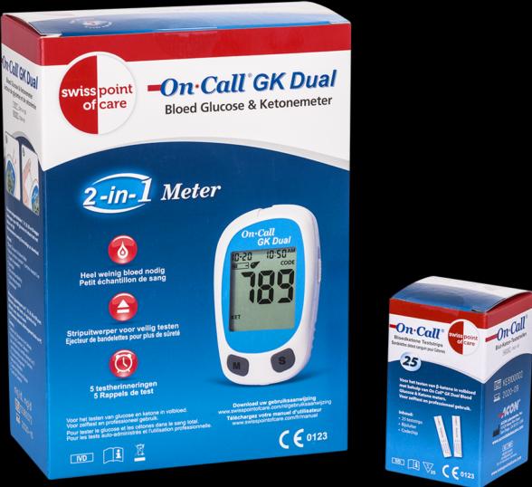 Immagine prodotto Swiss point of care GK Dual (Glucometro)