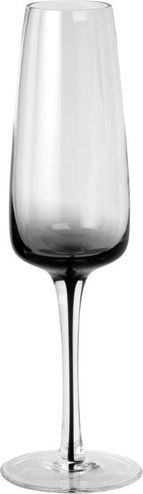 Immagine prodotto Broste Copenhagen Bicchiere da champagne SMOKE chiaro/grigio da 0,2 l, set di 4 pezzi (20 cl, 4 Occhiali, Bicchieri da champagne)