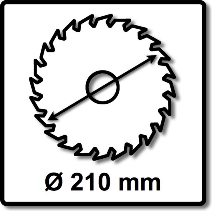 Actual product image Festool Circular saw blade HW 210x2,4x30 W52