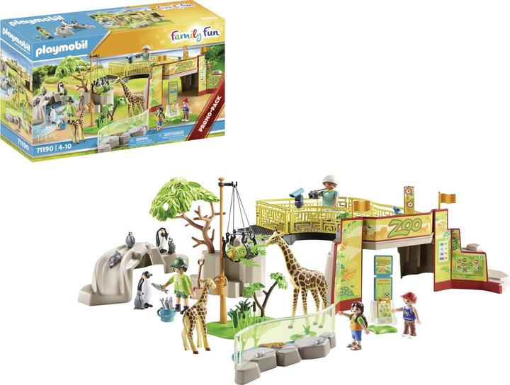Immagine prodotto Playmobil 71190 Zoo dell'Avventura (71190, Divertimento in famiglia Playmobil)