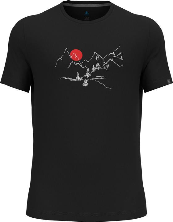 Produktbild Odlo Nikko T-Shirt mit Landschaftsprint (M)